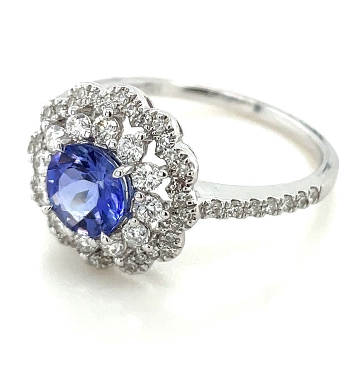 14K White Gold Tanzanite deals