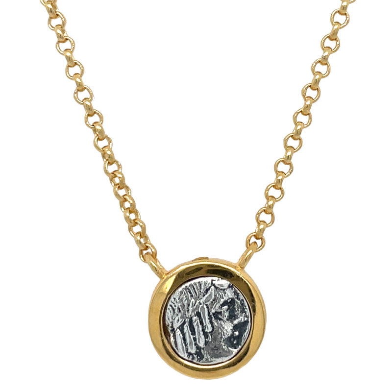 24K GOLD PLATED BRASS NECKLACE