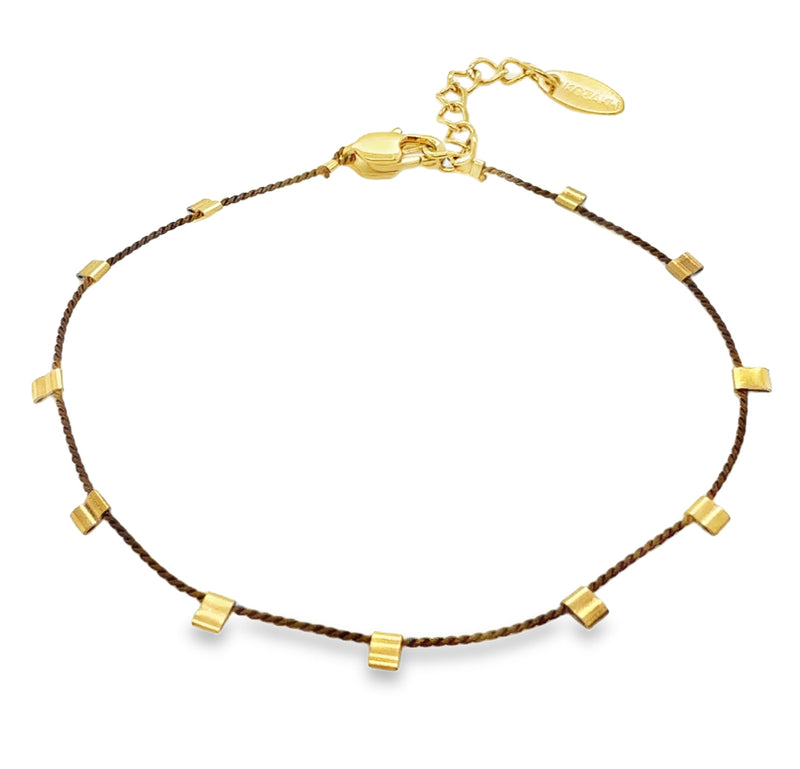 SILK THREAD BRACELET  #807-00881