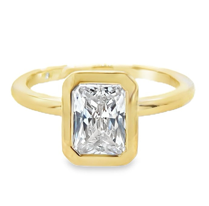 14K YELLOW GOLD SEMI MOUNT  #100-00080