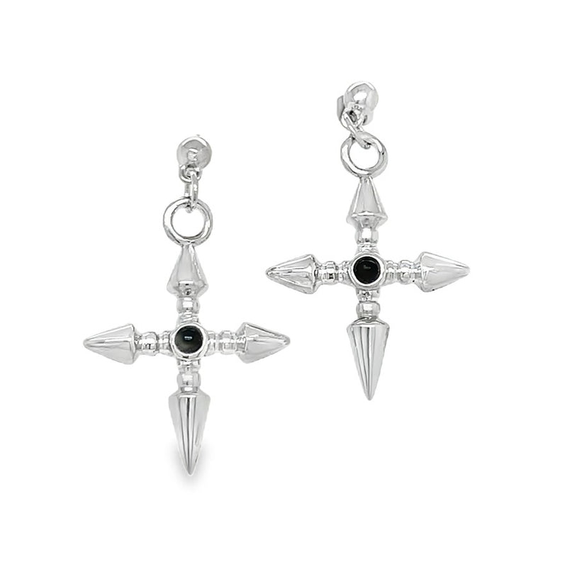 SILVER PLATED EARRINGS  #806-00528