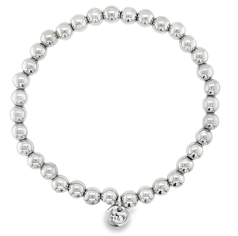 RHODIUM PLATED BRACELET  #807-00574