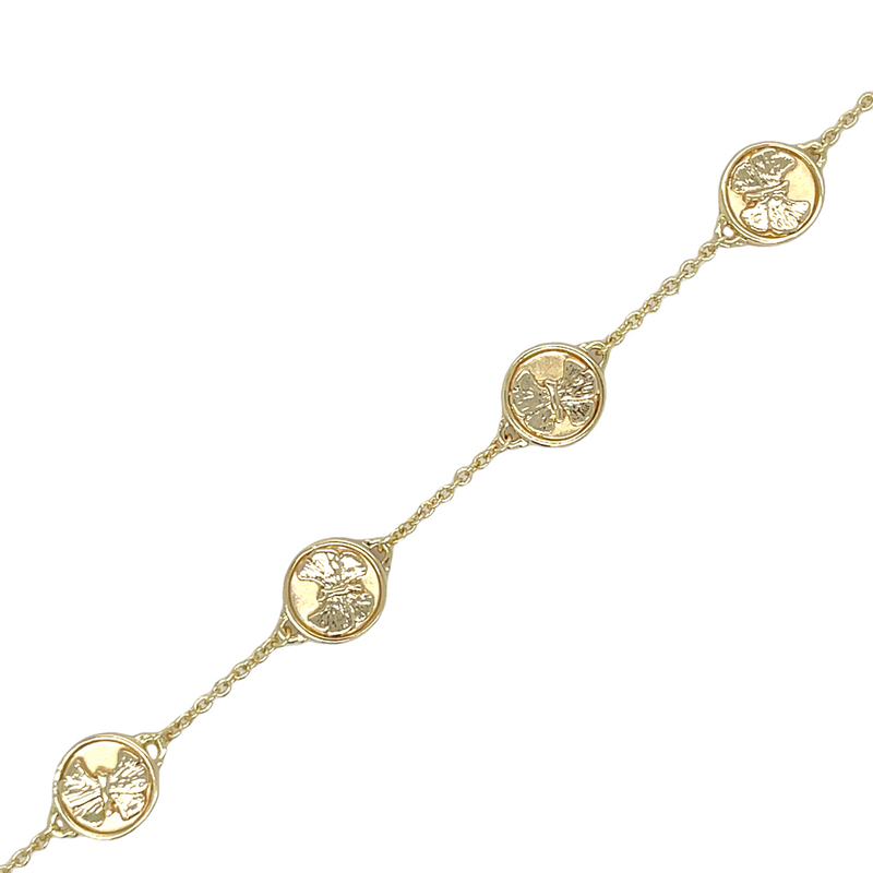 YELLOW GOLD PLATED BRACELET