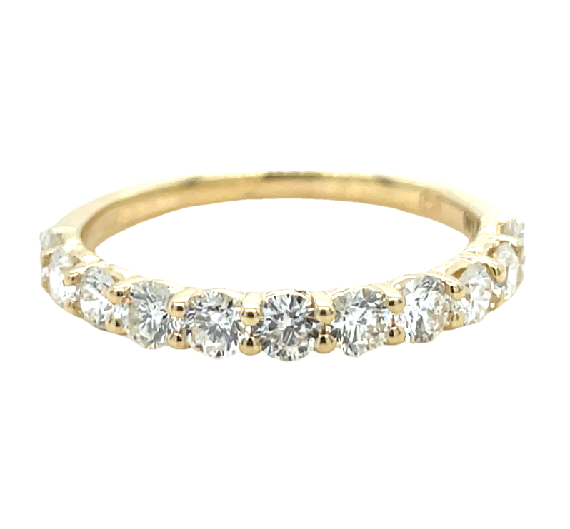 14K YELLOW GOLD DIAMOND RING