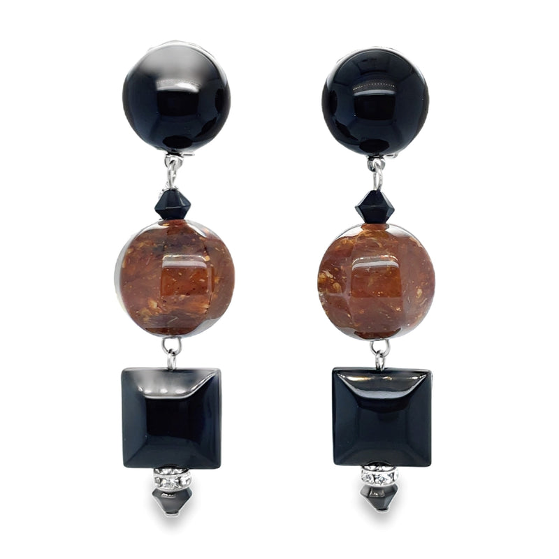 RESIN EARRINGS  #806-00471