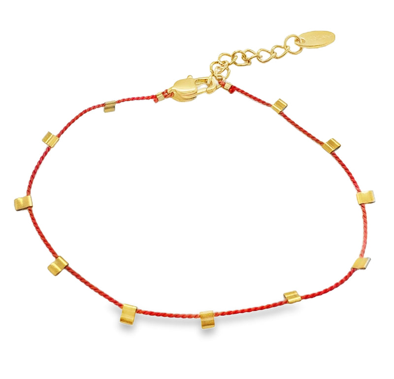 SILK THREAD BRACELET  #807-00873