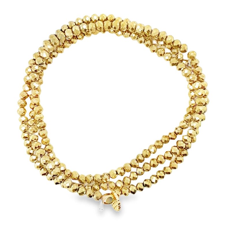 CRYSTAL BEADED BRACELET  #807-00756