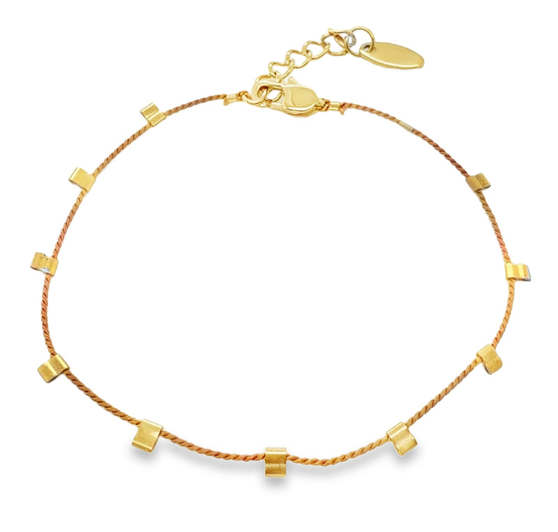 SILK THREAD BRACELET  #807-00898