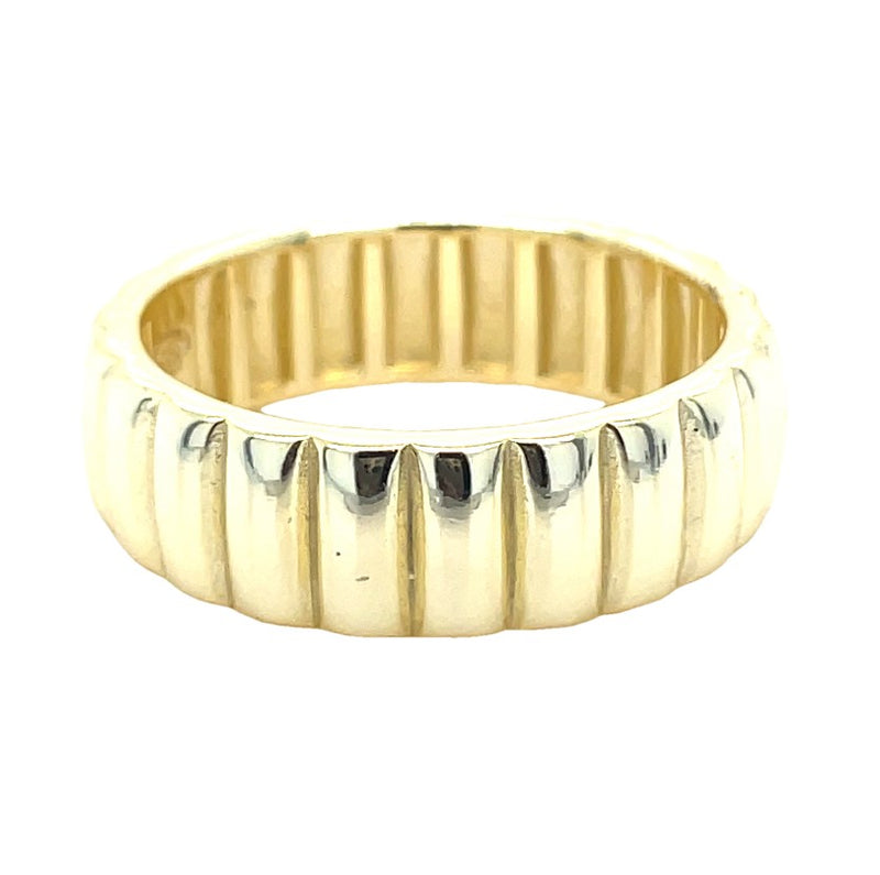 GOLD PLATED STERLING SILVER RING