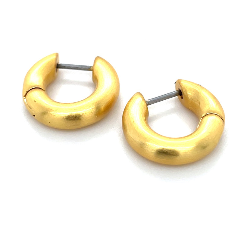 22K GOLD PLATED OVER BRASS EARRINGS