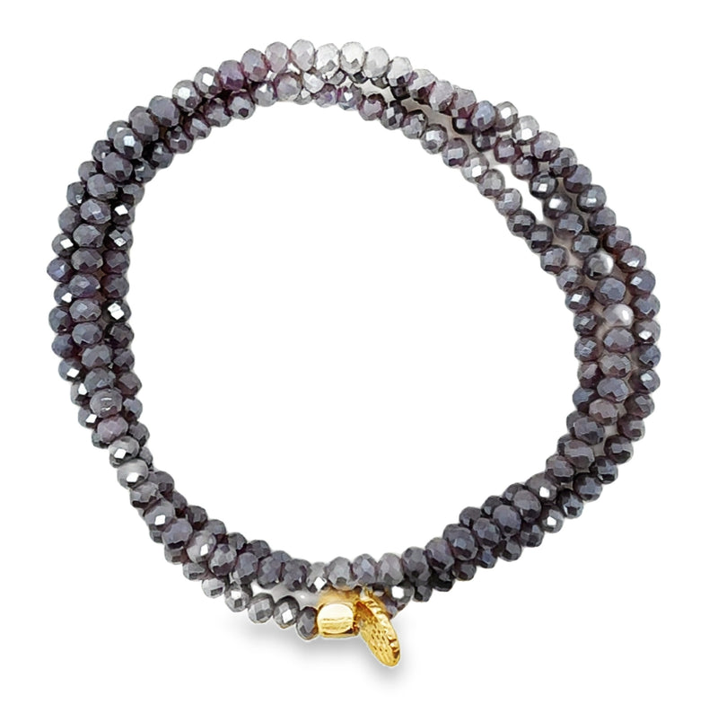 CRYSTAL BEADED BRACELET  #807-00751
