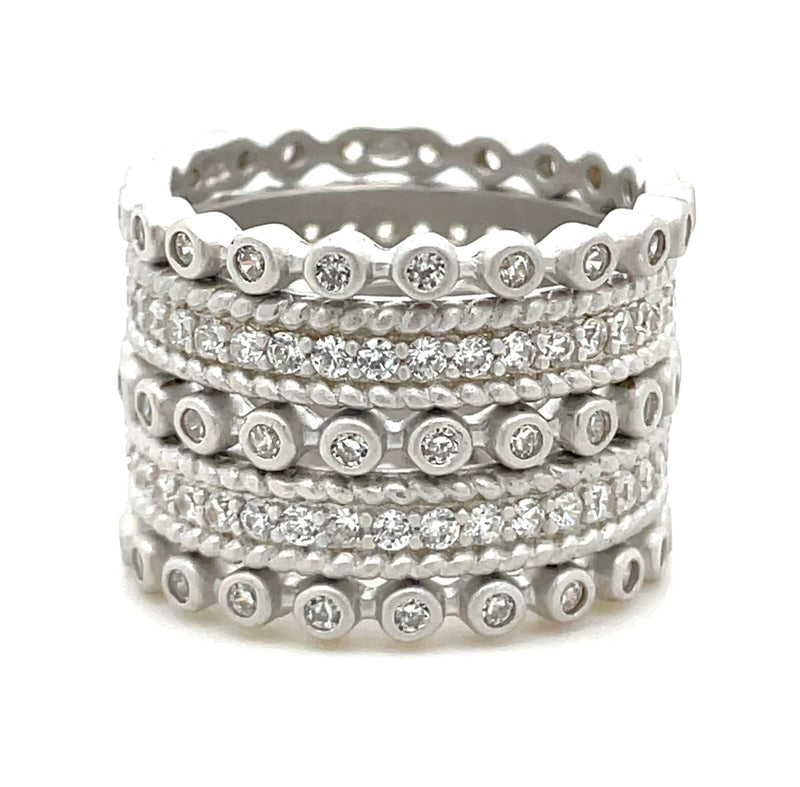 STERLING SILVER STACK RING