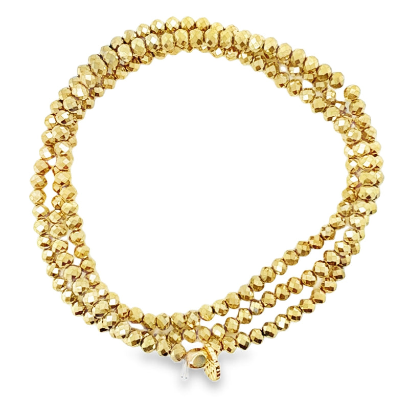 CRYSTAL BEADED BRACELET  #807-00757