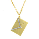 GOLD PLATED STERLING SILVER NECKLACE