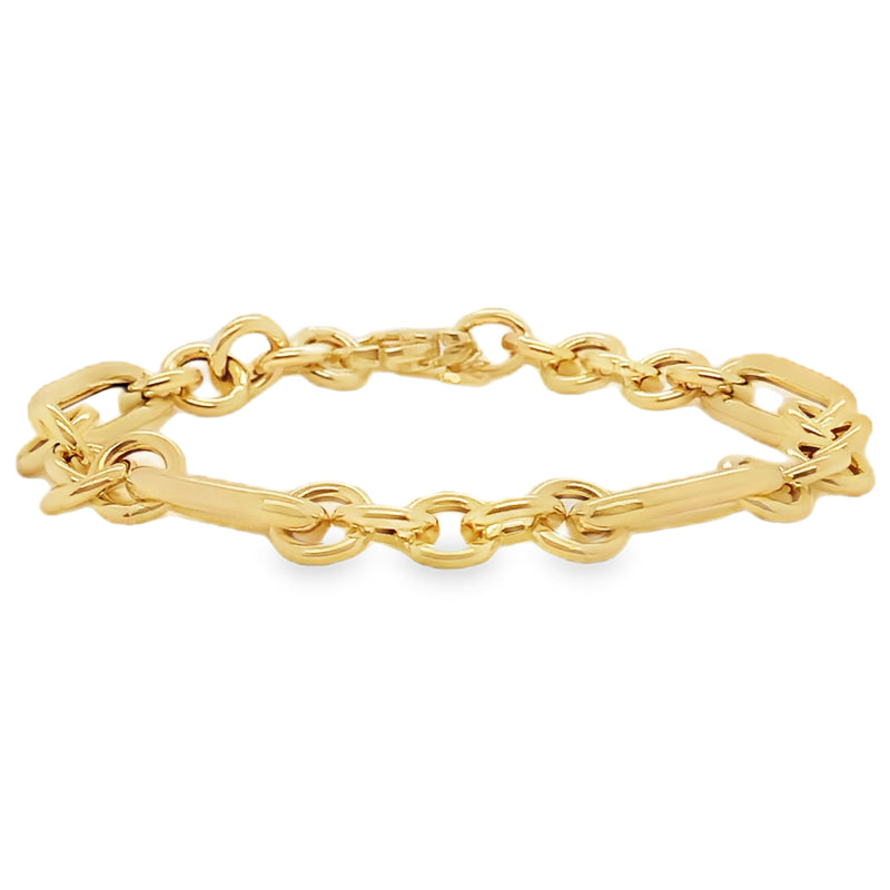 14K YELLOW GOLD BRACELET  #440-00037