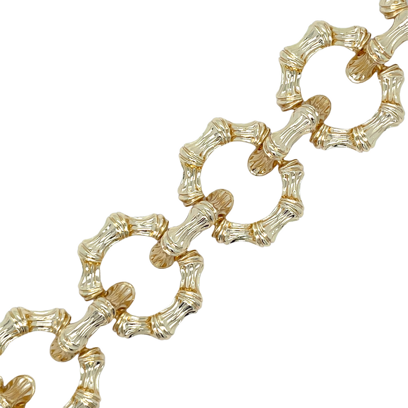 YELLOW GOLD PLATED BRACELET