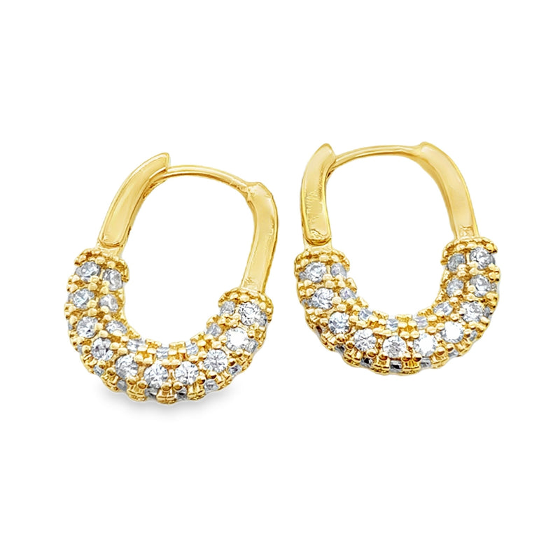 GOLD PLATED EARRINGS  #806-00693