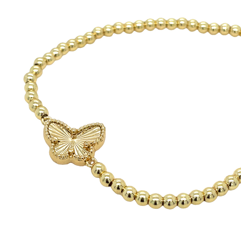 GOLD PLATED STERLING SILVER BRACELET