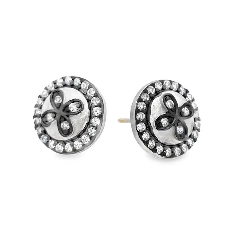 STERLING SILVER EARRINGS  #645-00336