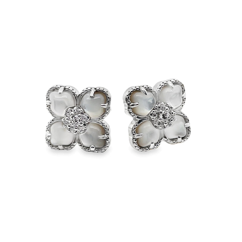 STERLING SILVER EARRINGS  #645-00478