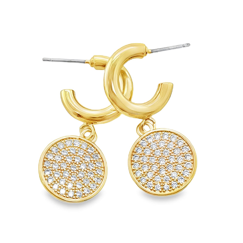 GOLD PLATED EARRINGS  #806-00705