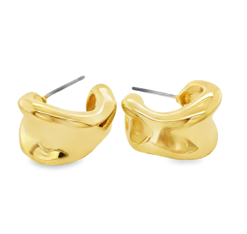 GOLD PLATED EARRINGS  #806-00698