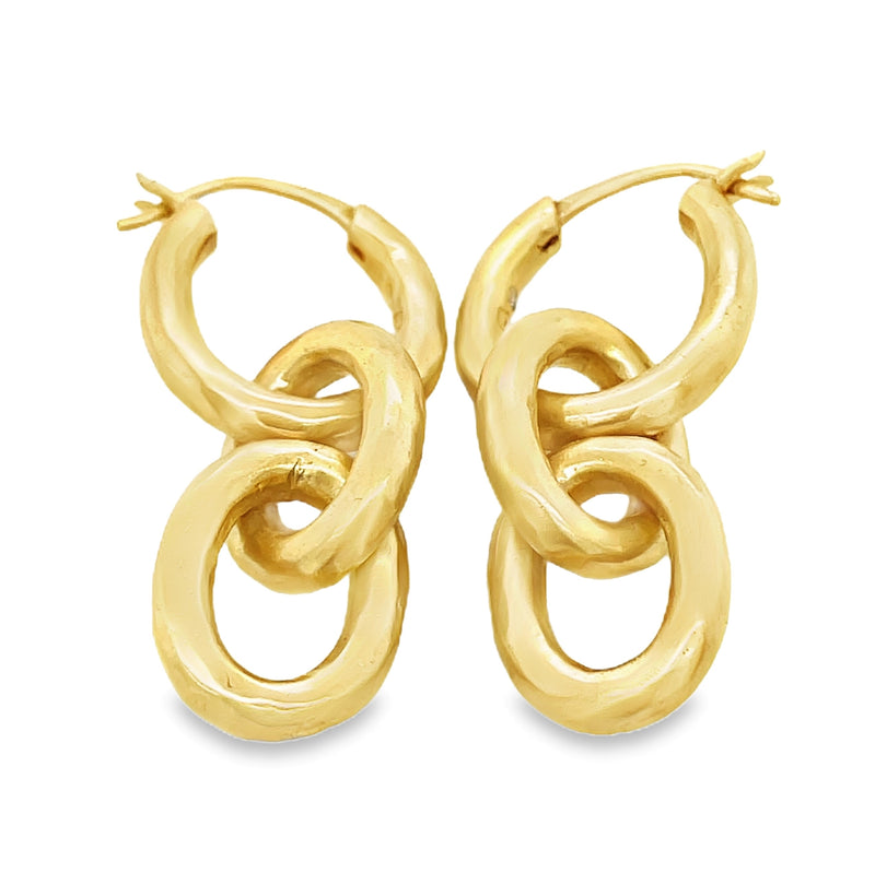 24K GOLD PLATED EARRINGS  #800-03803
