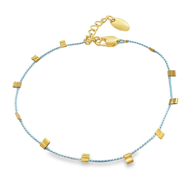 SILK THREAD BRACELET  #807-00890