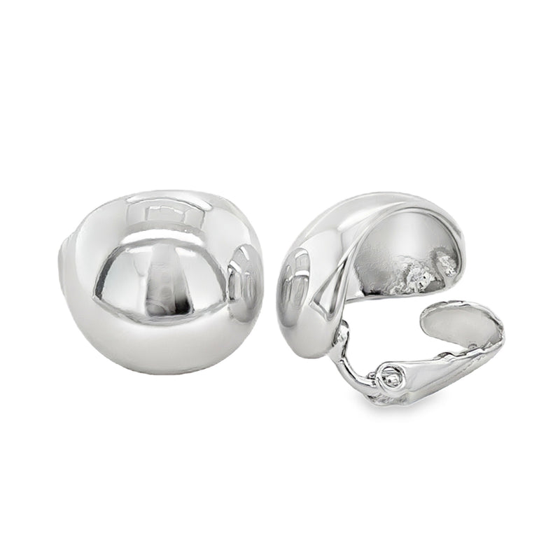 RHODIUM PLATED EARRINGS  #806-00691