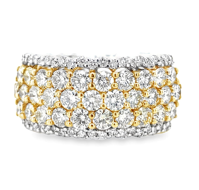 14K WHITE GOLD DIAMOND RING  #130-00277