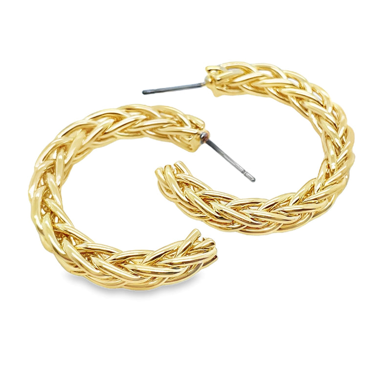 GOLD PLATED EARRINGS  #806-00614