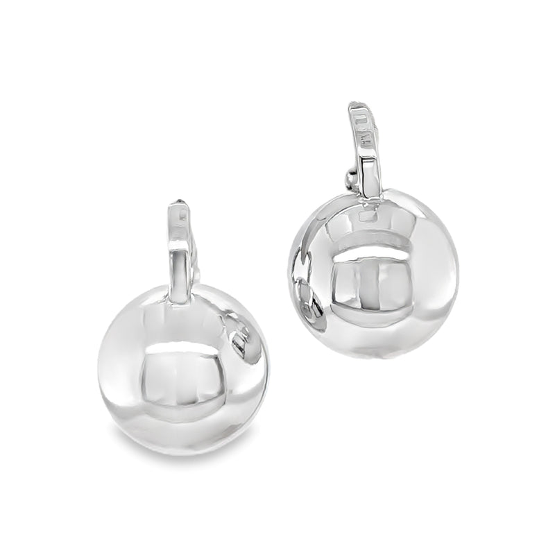 RHODIUM PLATED EARRINGS  #806-00590