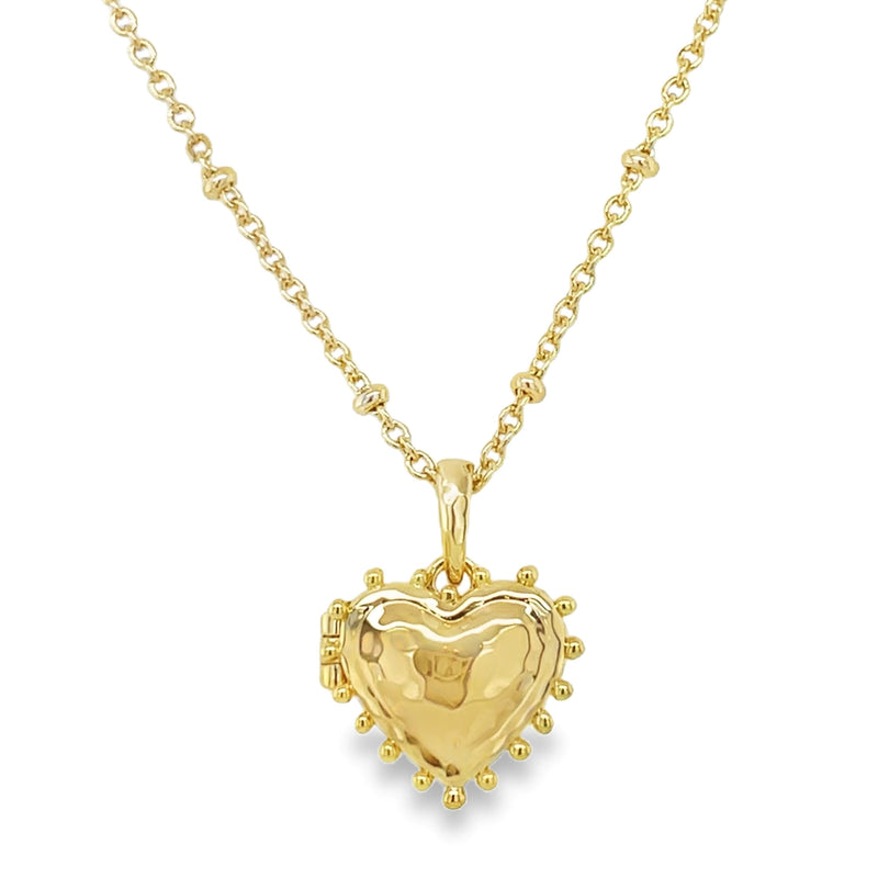 YELLOW GOLD PLATED NECKLACE  #805=00701