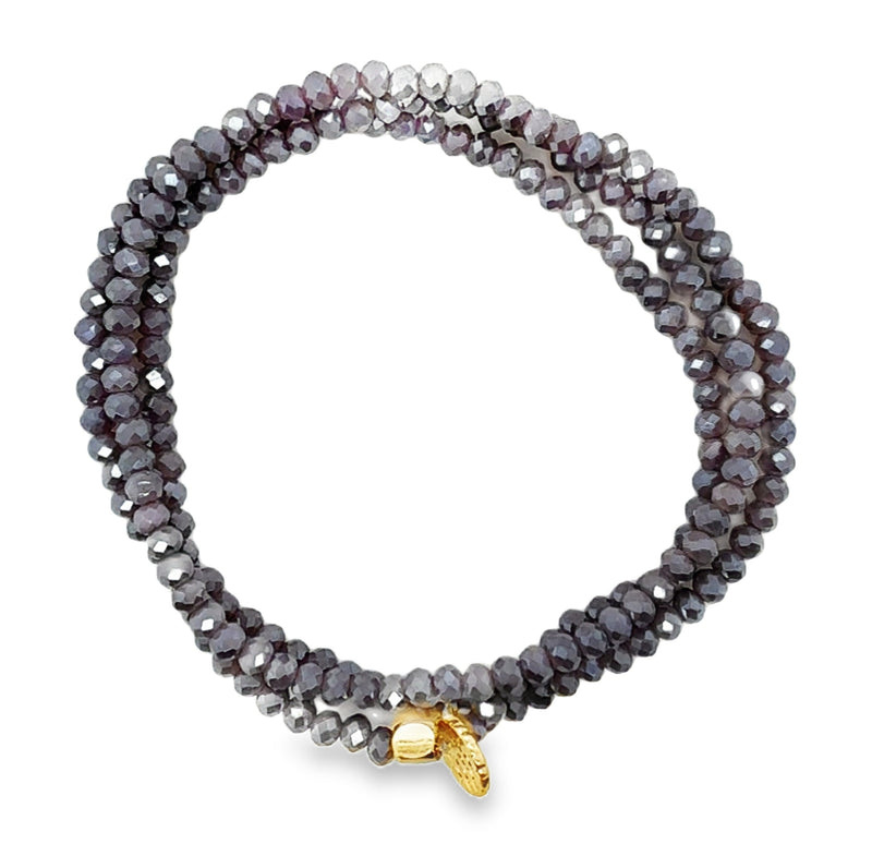 CRYSTAL BEADED BRACELET  #807-00750