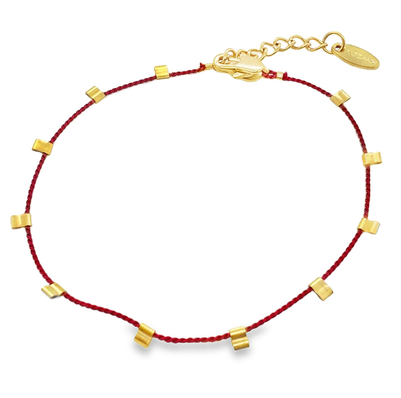 SILK THREAD BRACELET  #807-00887