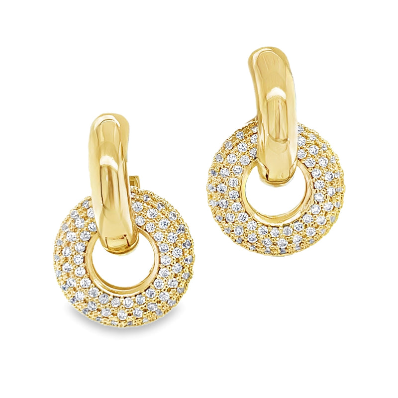 GOLD PLATED EARRINGS  #806-00626