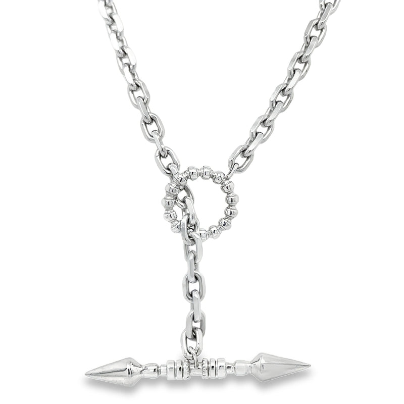 SILVER PLATED NECKLACE  #805-00627