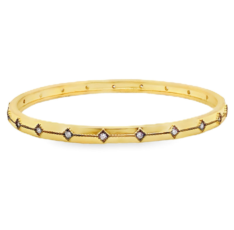 GOLD PLATED BRASS BRACELET  #800-00063