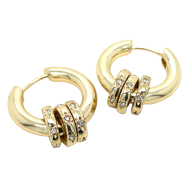 GOLD PLATED EARRINGS