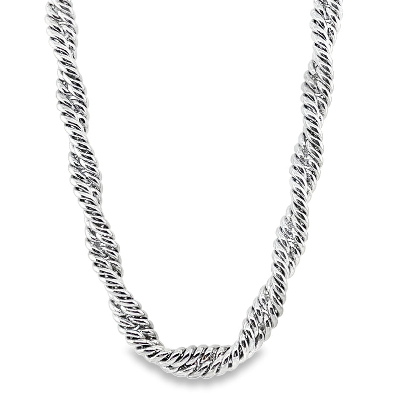 RHODIUM PLATED NECKLACE  #805-00651