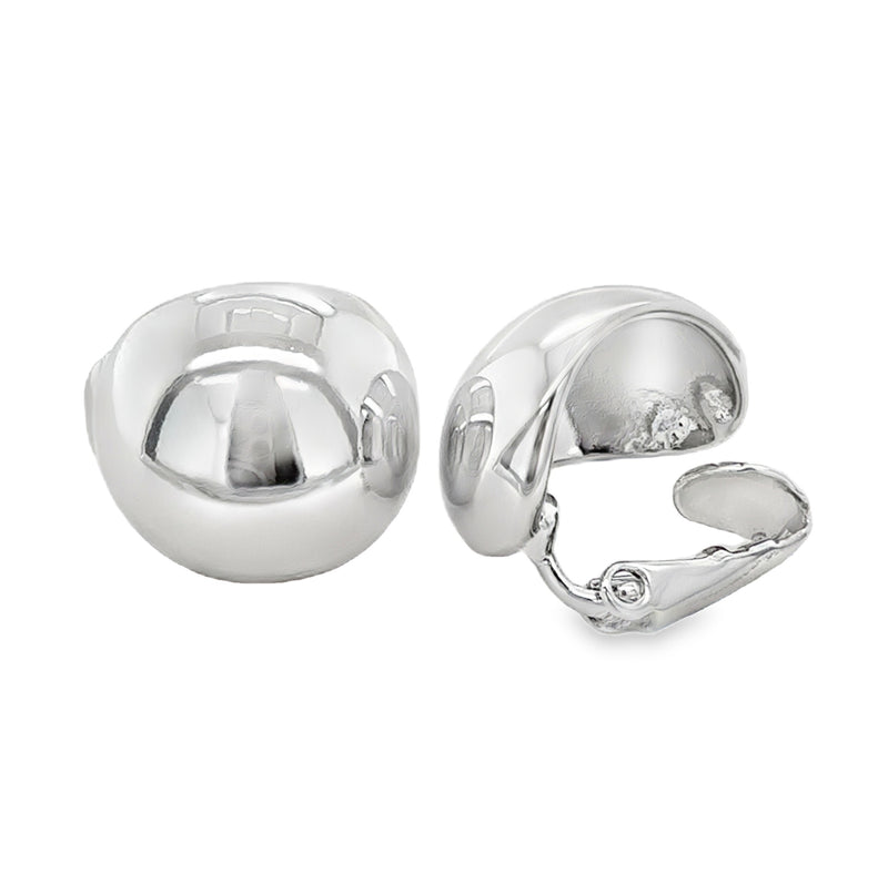 RHODIUM PLATED EARRINGS  #806-00692