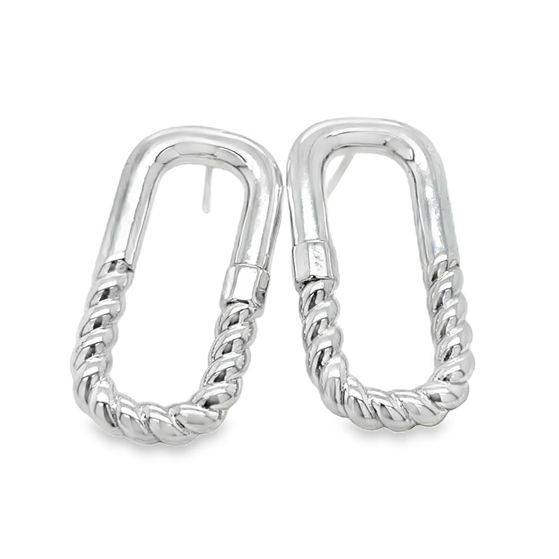 SILVER PLATED EARRINGS  #806-00538
