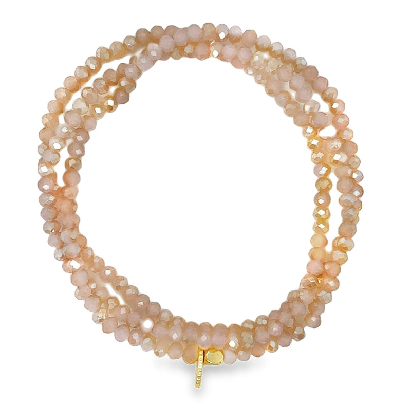 CRYSTAL BEADED BRACELET  #807-00753