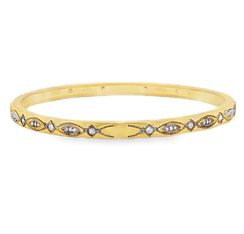 GOLD PLATED BRASS BRACELET  #800-00067