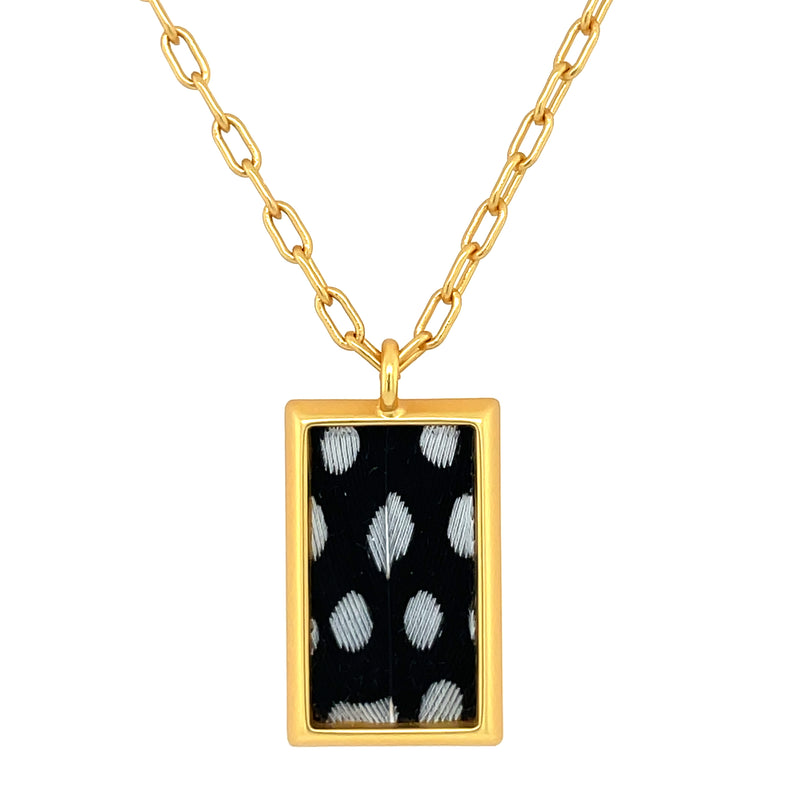 18K YELLOW GOLD PLATED NECKLACE