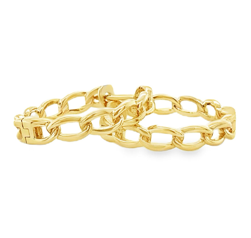 14K YELLOW GOLD EARRINGS  #150-00526
