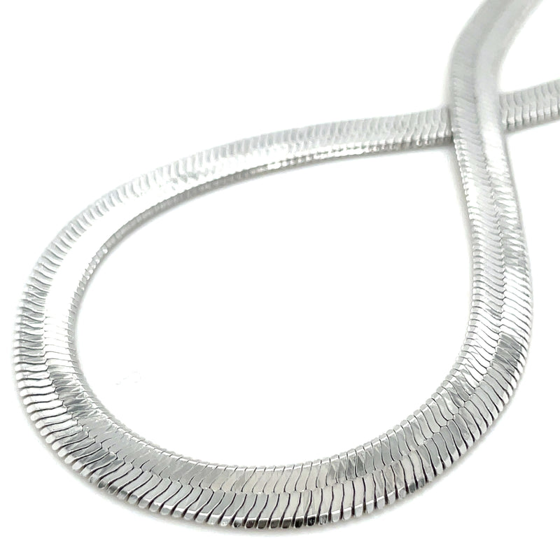 RHODIUM PLATED NECKLACE  #805-00475
