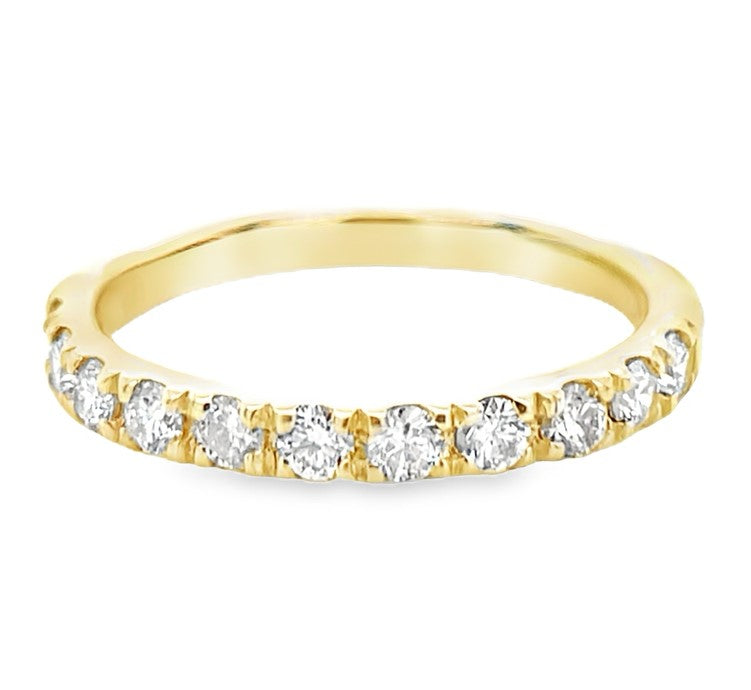 14K YELLOW GOLD DIAMOND RING  #110-00127