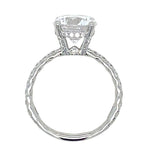 14K WHITE GOLD DIAMOND SEMI MOUNT