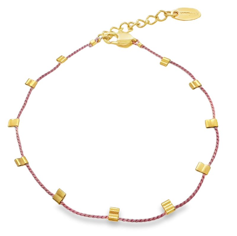 SILK THREAD BRACELET  #807-00869